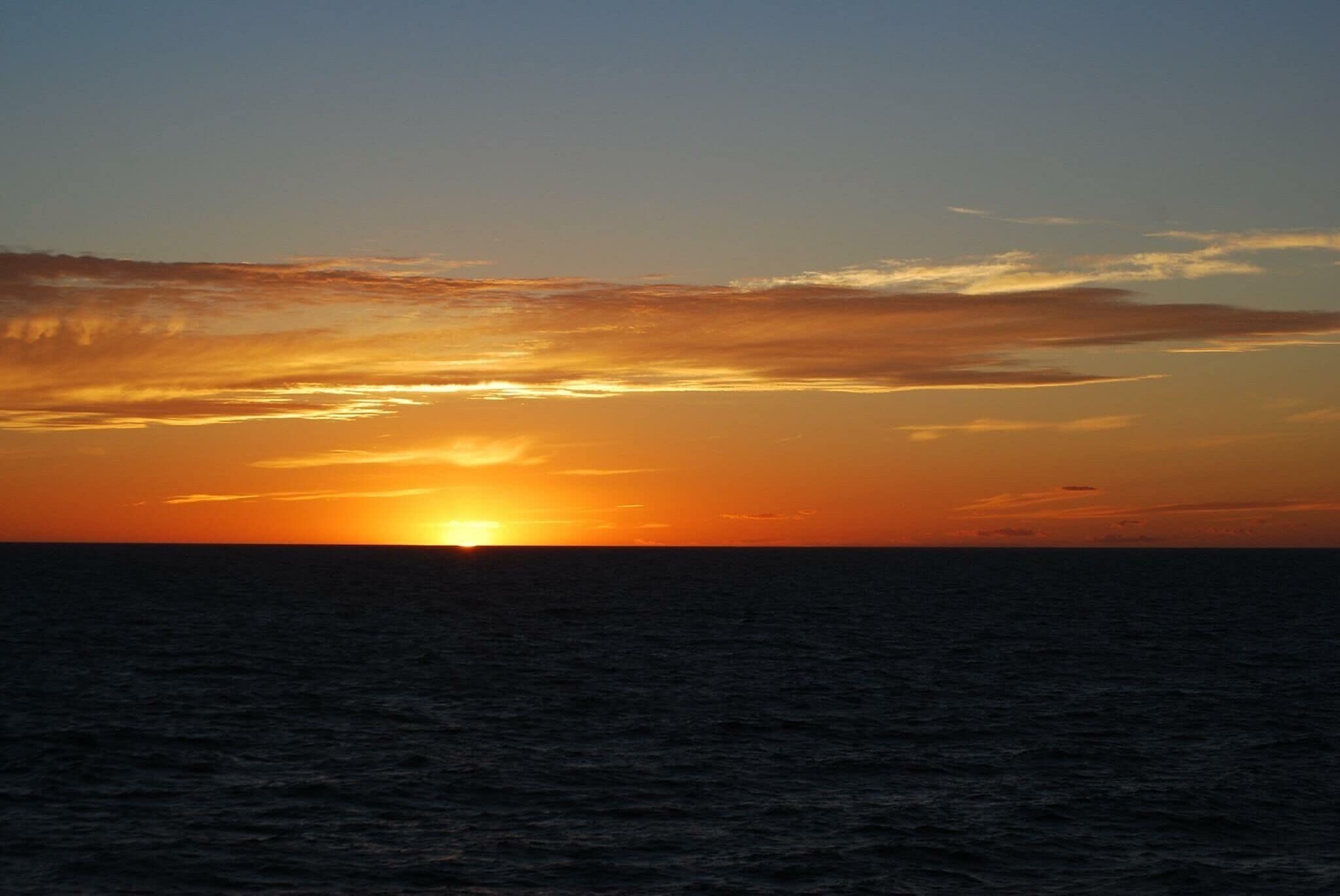 Took a 15 day Scandinavian cruise.  The ports of call were beautiful, but it's hard to beat Mother Nature as she brings the sun down at night.  #lifeatexpedia