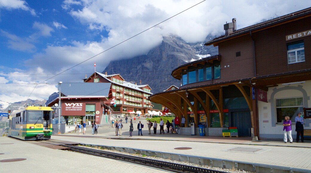 Bernese Oberland featuring railway items