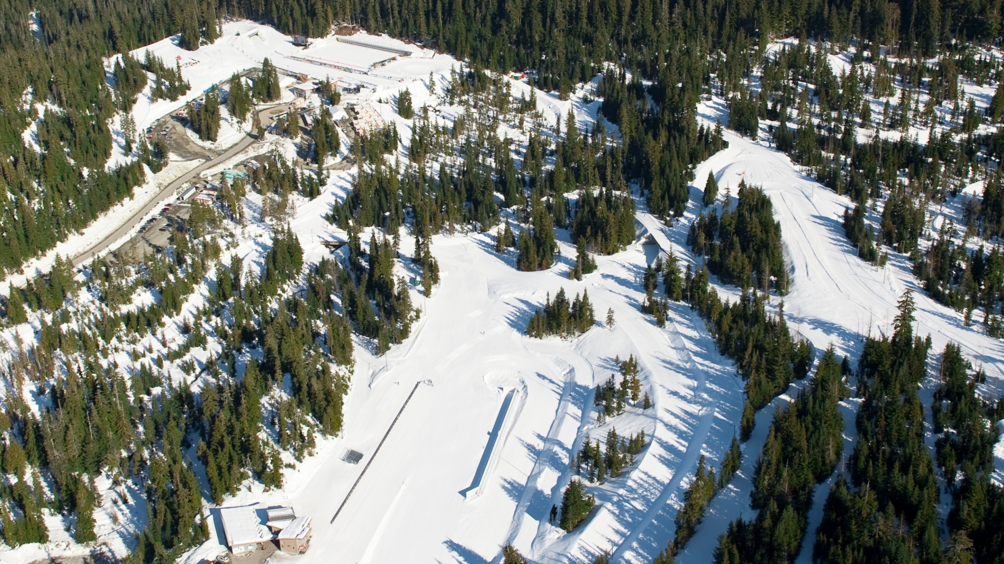 Sea to Sky Highway featuring snow