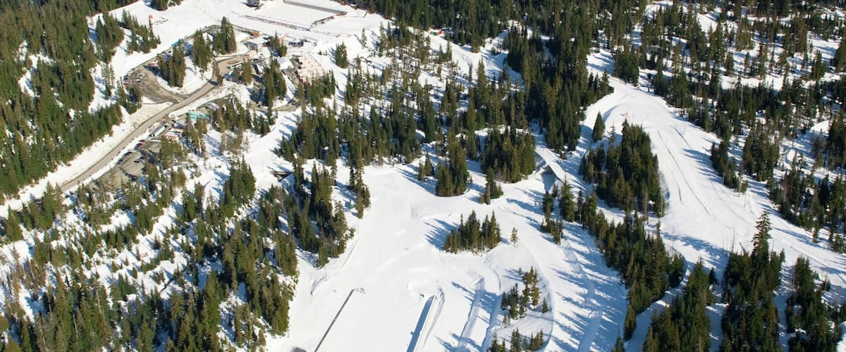 Sea to Sky Highway featuring snow