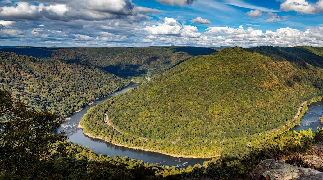 Grandview Overlook New River Gorge National Park and Preserve West Virginia