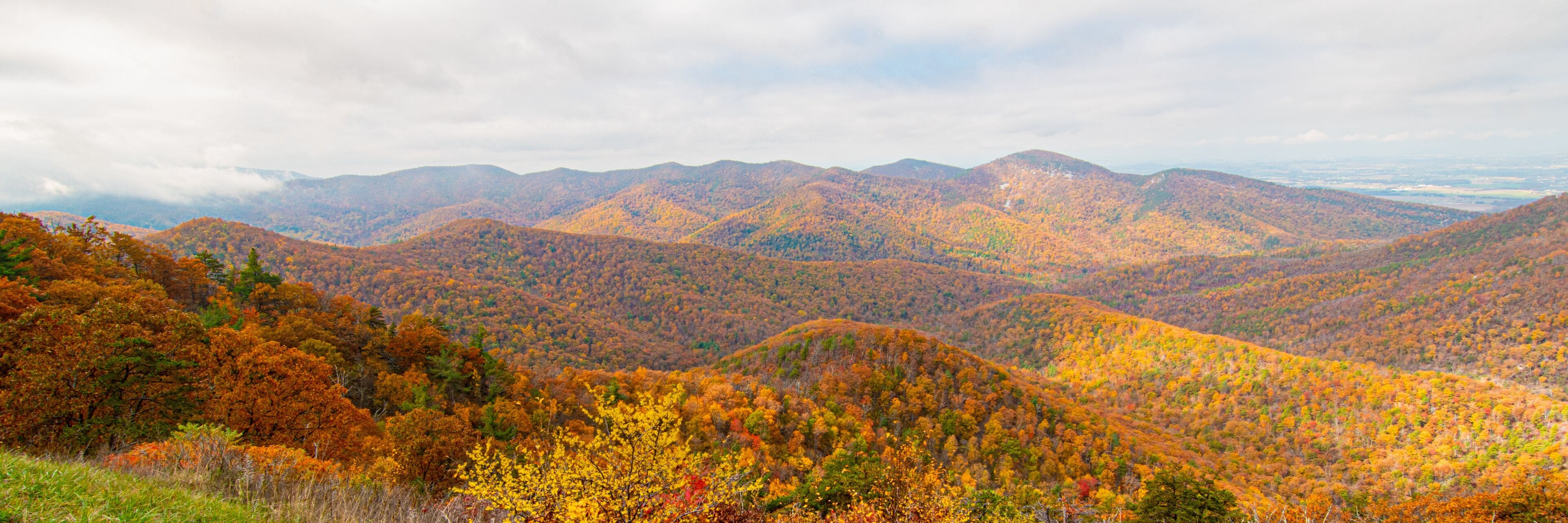 Sunrise in Shenandoah National Park