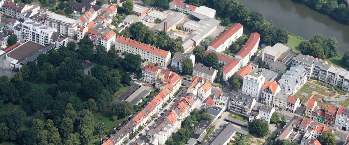 Lufbilder Bremen: Buntentor, Neustadt Gartenvorstadt, Ale Neustadt, Altstadt, Ostertor, Bürgerweise, Fesenfeld, Steintor (identische Bildbeschreibung für File:2012-08-08-fotoflug-bremen zweiter flug 0509.JPG bis File:2012-08-08-fotoflug-bremen zweiter flug 0617.JPG; alle mit GPS-Koordinaten