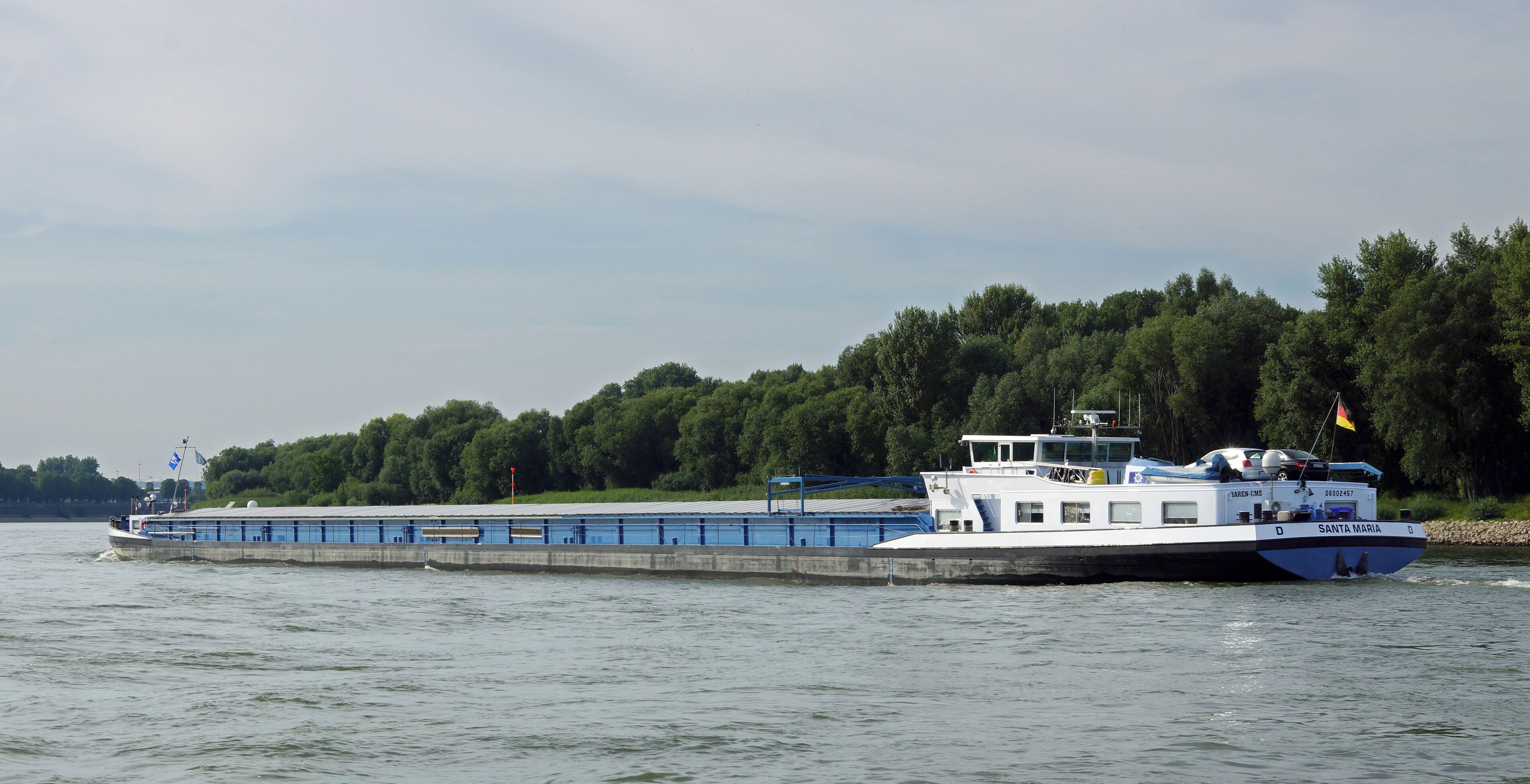 The Barge Santa Maria in Cologne.