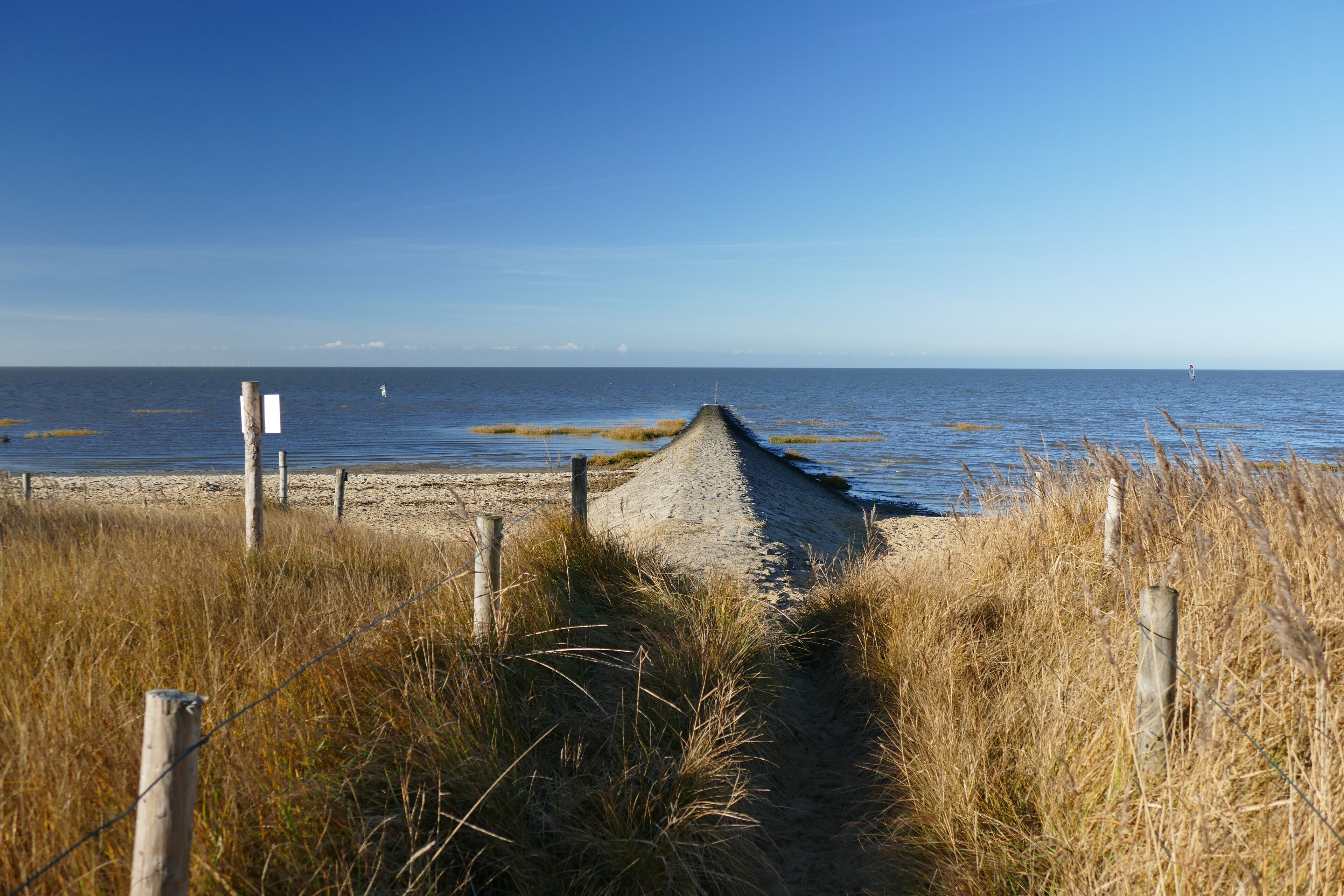 The beach at the north sea in Cuxhaven Sahlenburg, Germany. , Shutterstock ID 1240818976, Purchase Order: -