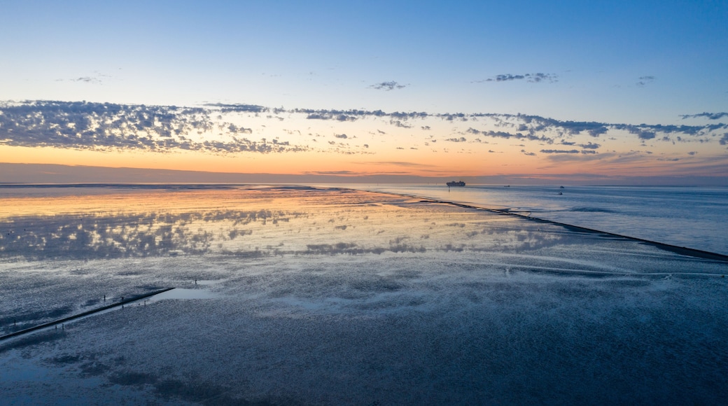 The National Park Wadden Sea by Cuxhaven