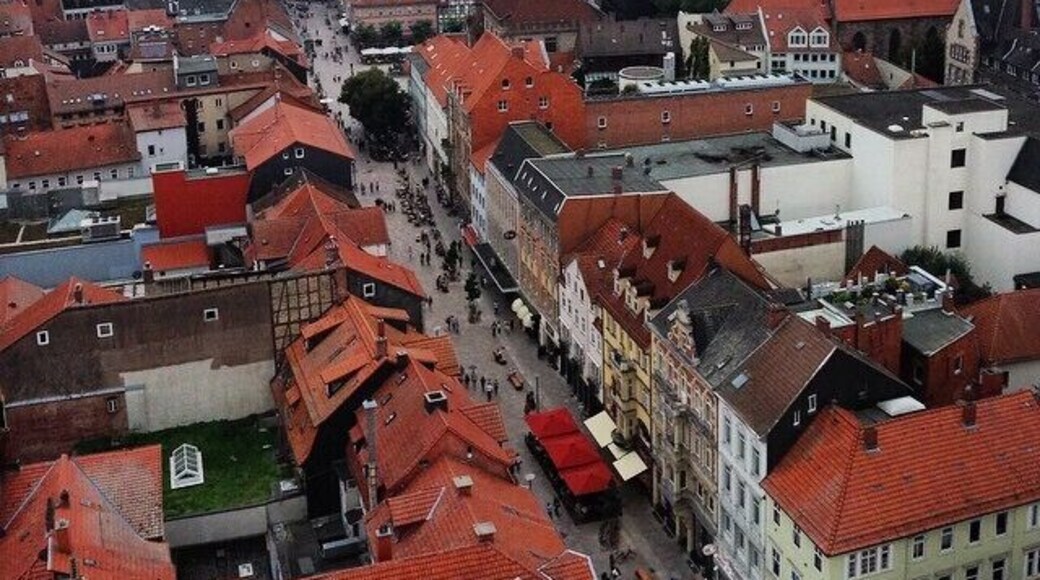 And up the 63+ meters of stairs we went with @annima_mea. Top of the St. Jacobi church in #göttingen #germany #cityviews #yesimhere #summer2014