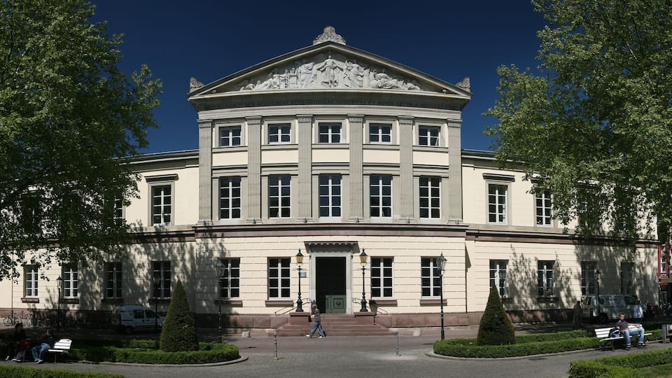 Great Hall (Aula) of Göttingen University, Wilhelmsplatz, Göttingen, Germany