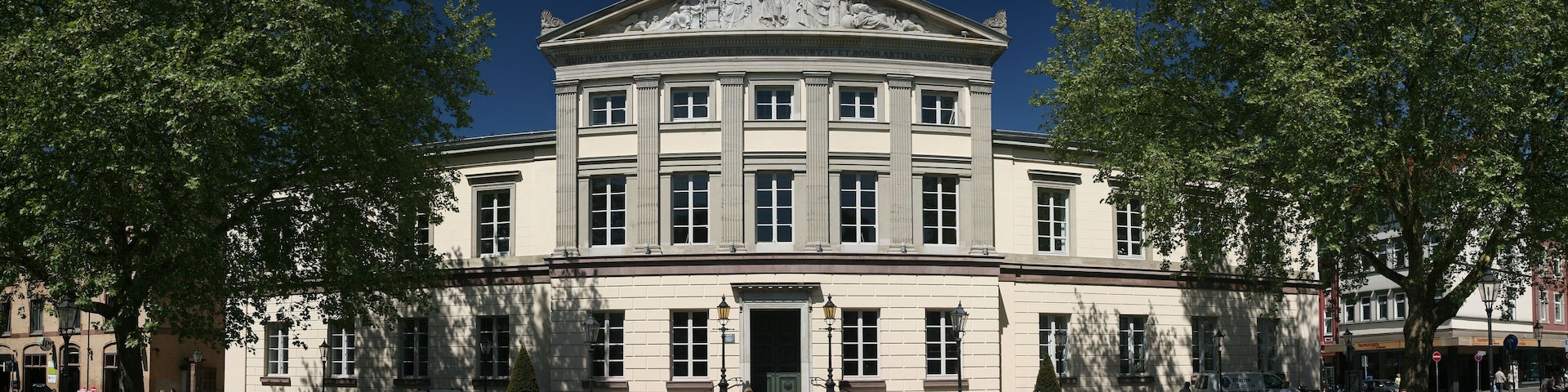 Great Hall (Aula) of Göttingen University, Wilhelmsplatz, Göttingen, Germany