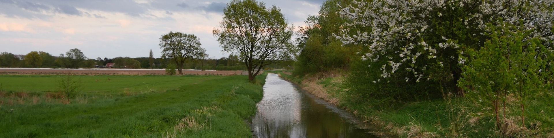 Südlicher Kirchwerder-Sammelgraben bei der Kirchenheerwegbrücke