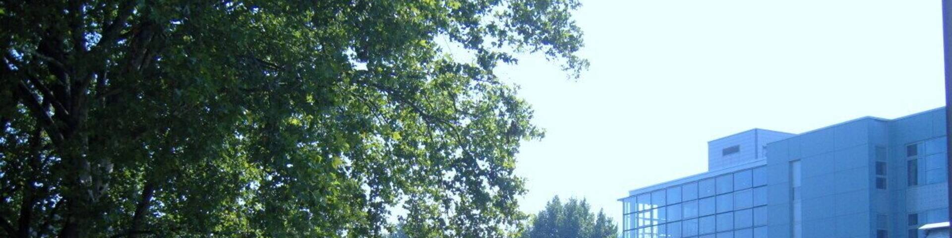 Vor dem Naturwissenschafts-GebÀude