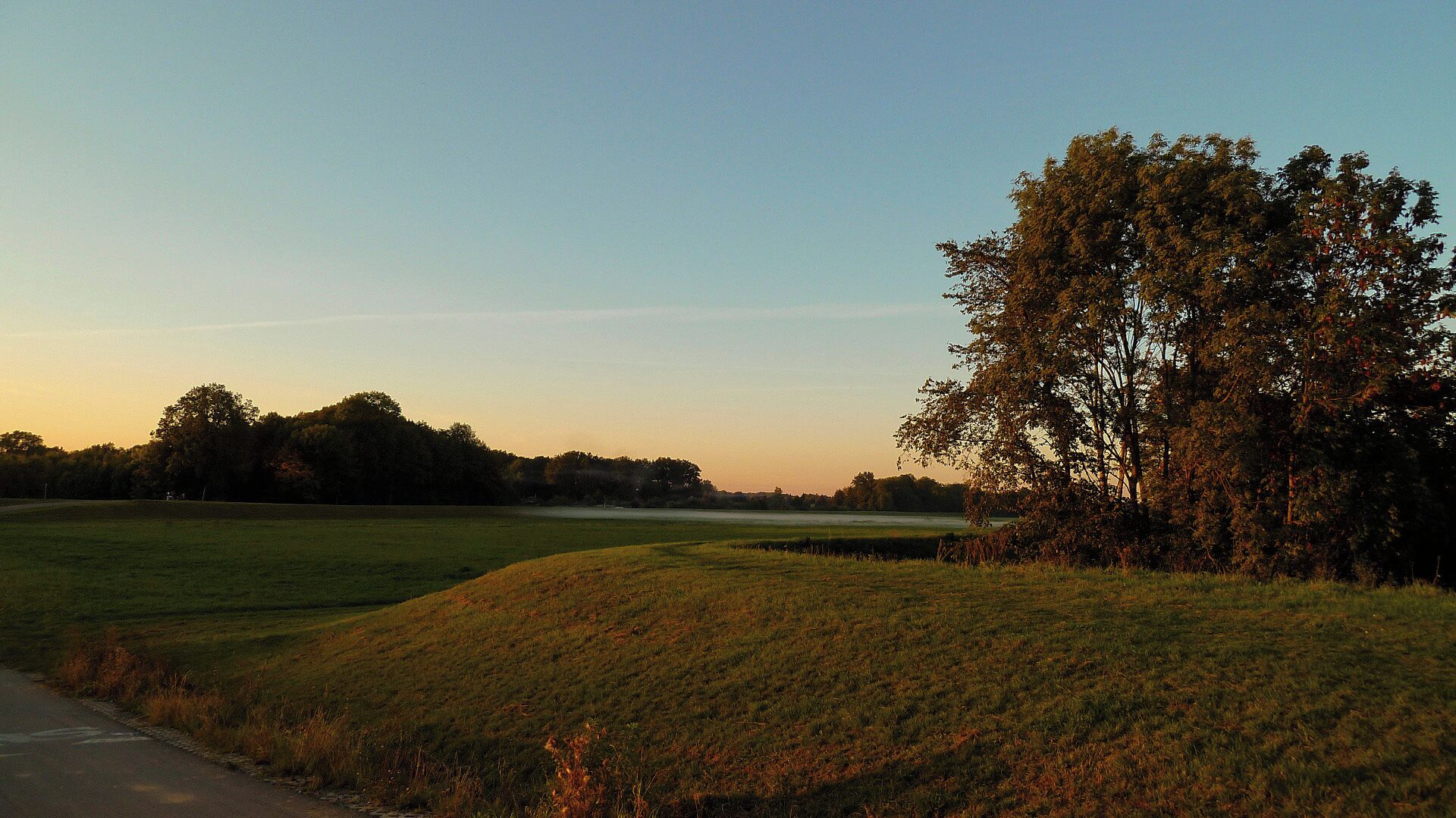 Nebelschwaden in der Nähe vom Cosi