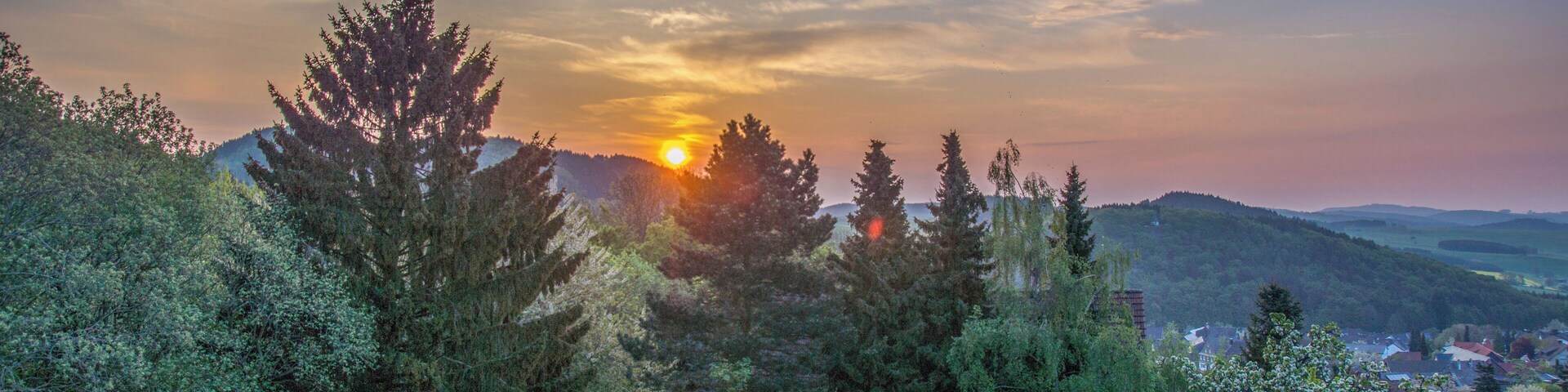 A part of Medebach-Düdinghausen (sunrise)