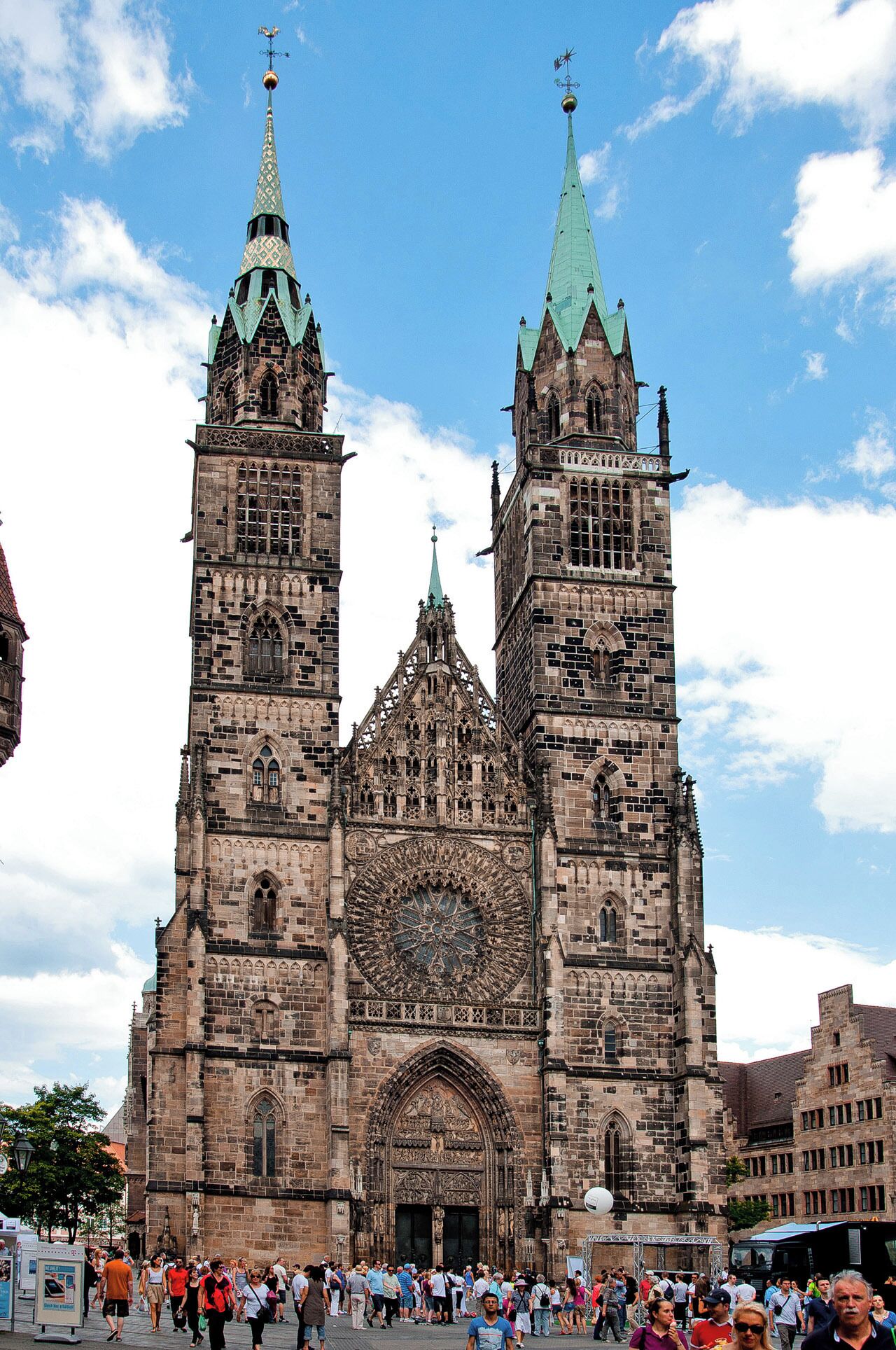 Saint Lorenz church in Nuremberg, XIII-XIV.