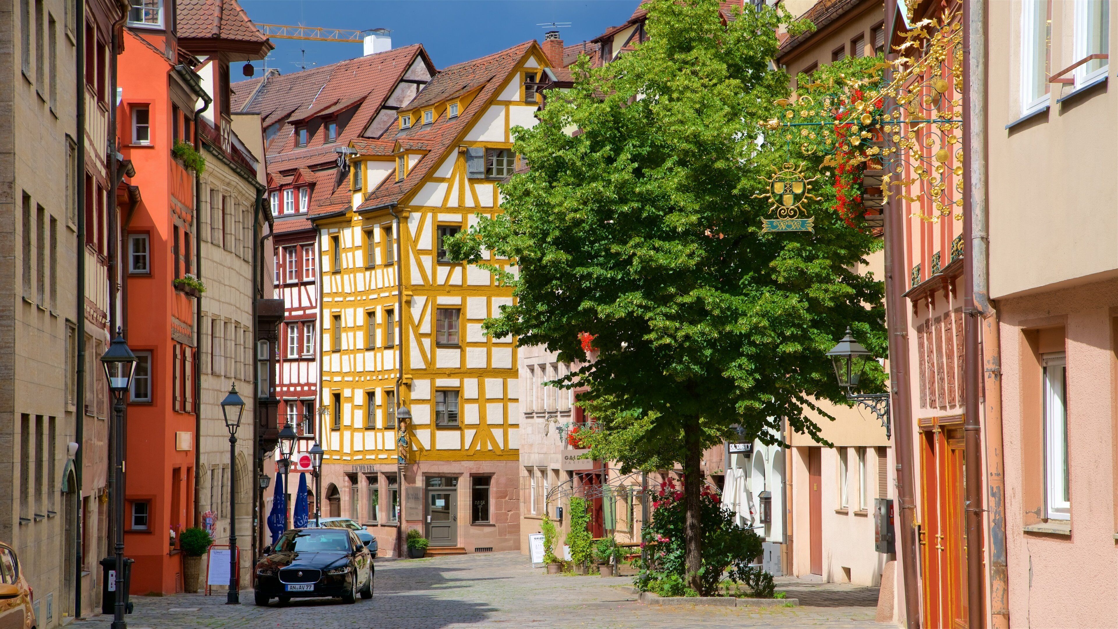 Nuremberg showing heritage elements