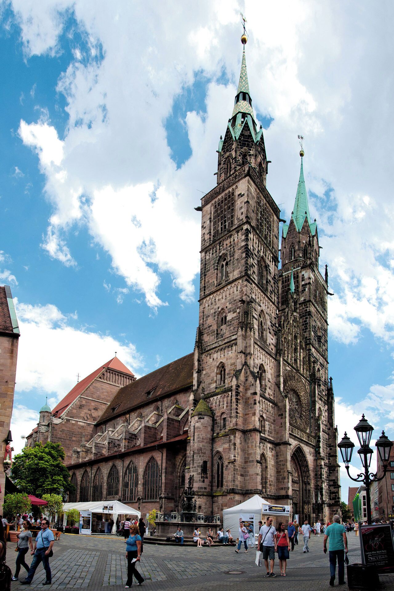 Saint Lorenz church in Nuremberg, XIII-XIV.