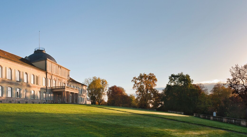 The Hohenheim palace in Stuttgart, Germany.