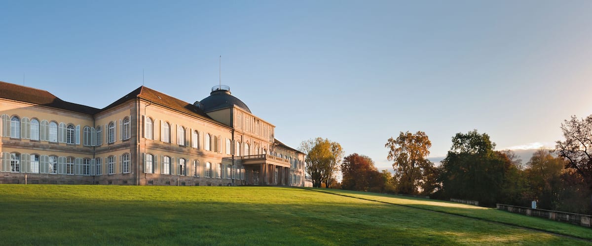 The Hohenheim palace in Stuttgart, Germany.