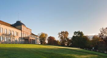 The Hohenheim palace in Stuttgart, Germany.