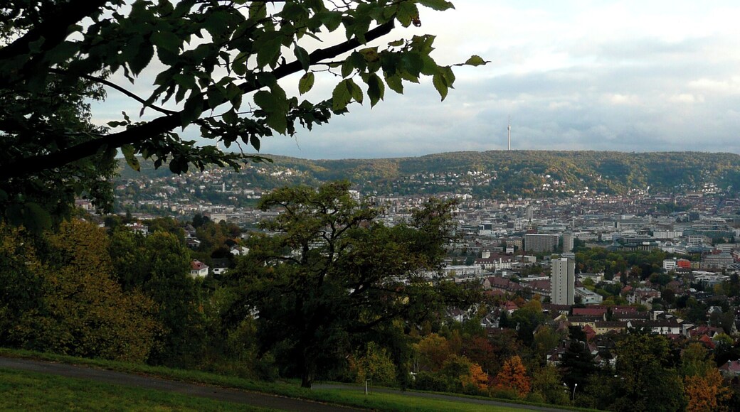 Blick vom Biskmarckturm Richtung Stuttgart