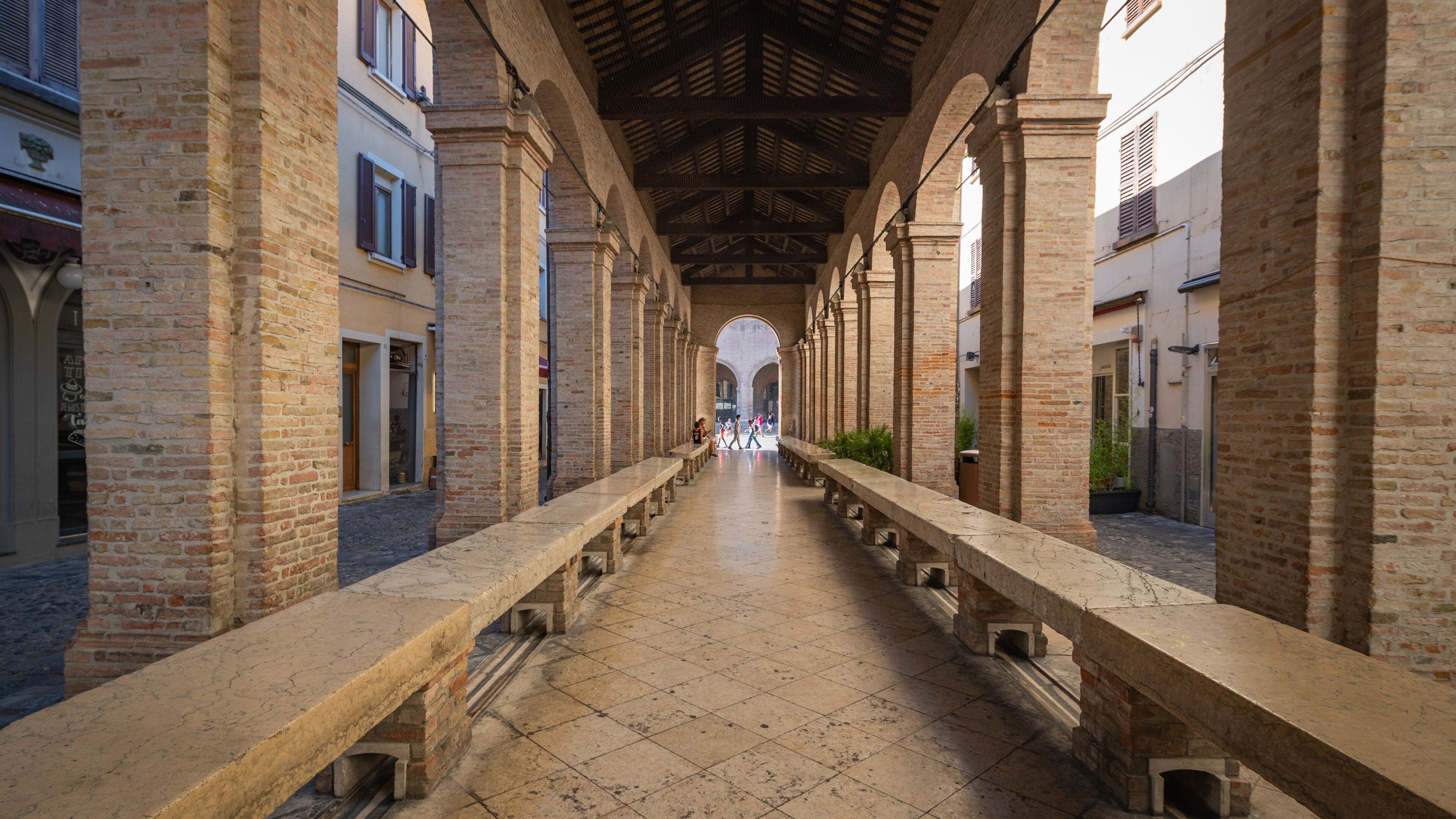 Rimini Historic Center which includes heritage elements