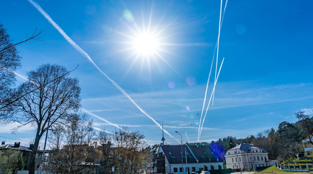 The sun is at its zenith