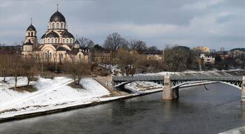 The bridge an church