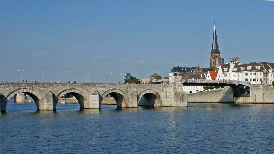 Servatiusbrücke in Maastricht / Niederlande