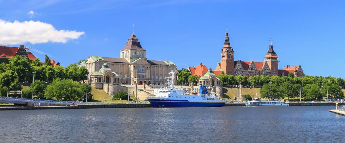 Szczecin - panorama miasta