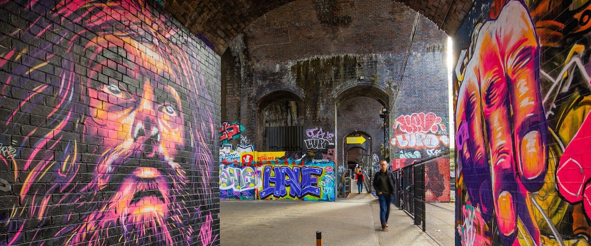 Digbeth showing outdoor art