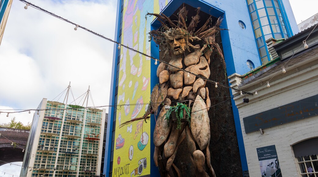 Digbeth which includes outdoor art