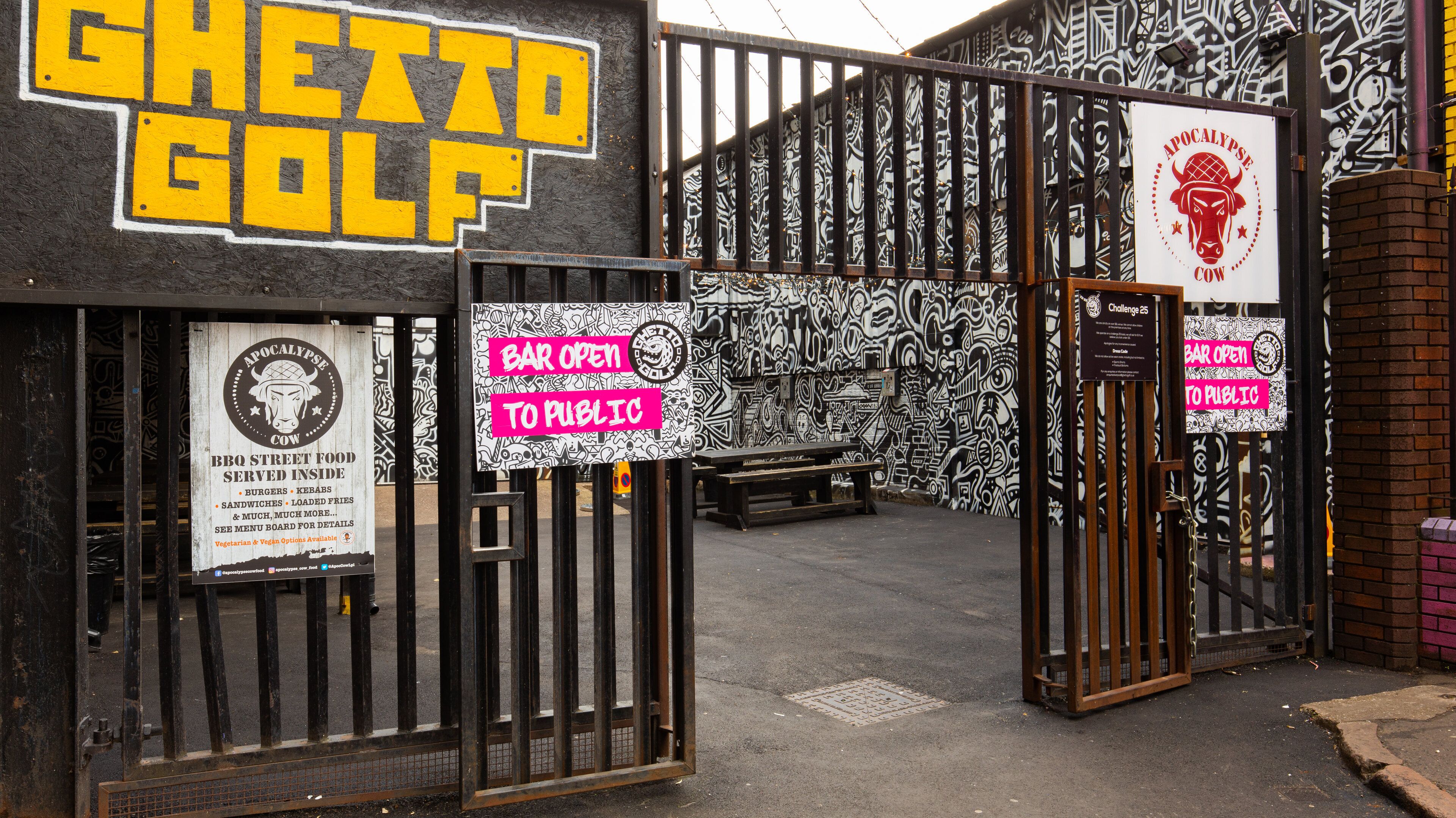 Digbeth featuring signage