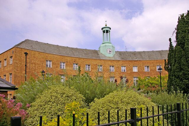 Aldermen Court, London N11 Aldermen Court is an apartment block in the converted former Friern Barnet Town Hall building, on the corner of Friern Barnet Lane and Friern Barnet Road.