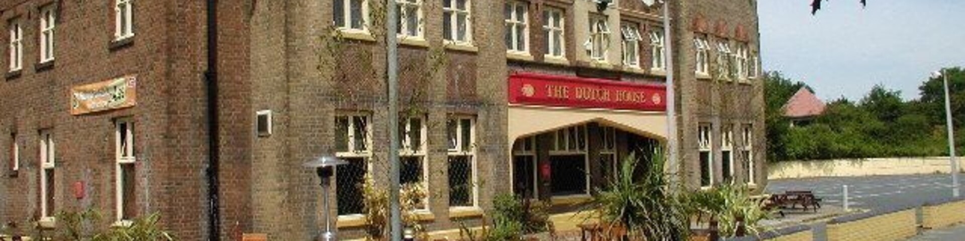 The Dutch House. Presumably named after its gable ends, The Dutch House was once a busy stopping point on the A20 for motorcyclists. It's now a 'Beefeater'-style establishment