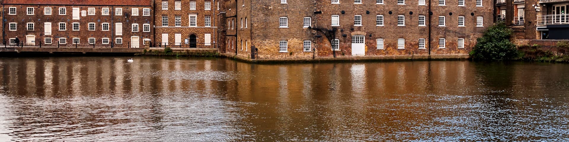House Mill tidal watermill part of the three mills complex at Bromley by Bow on the River Lee ,London, England, UK