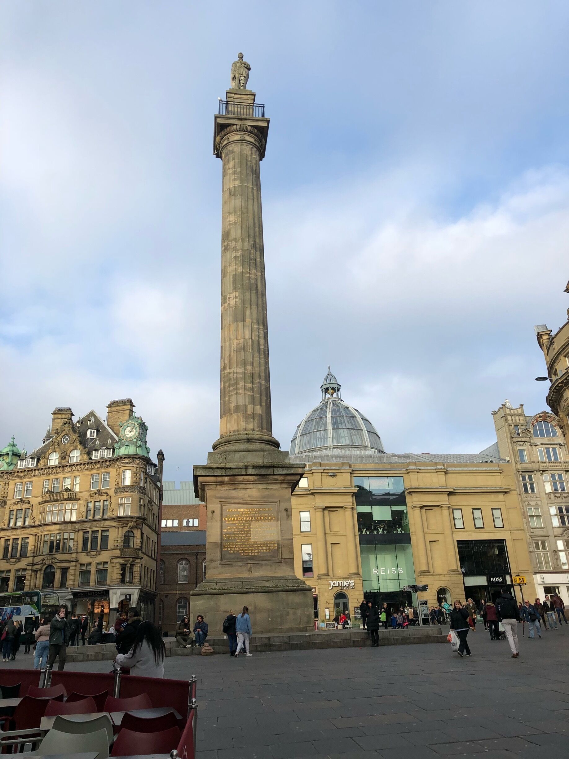 A cold Sunday in Newcastle