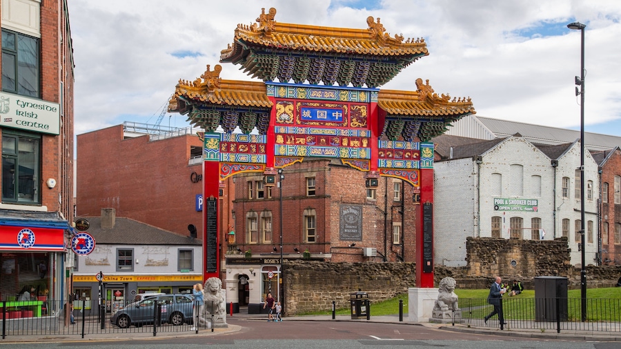 Chinatown featuring heritage elements