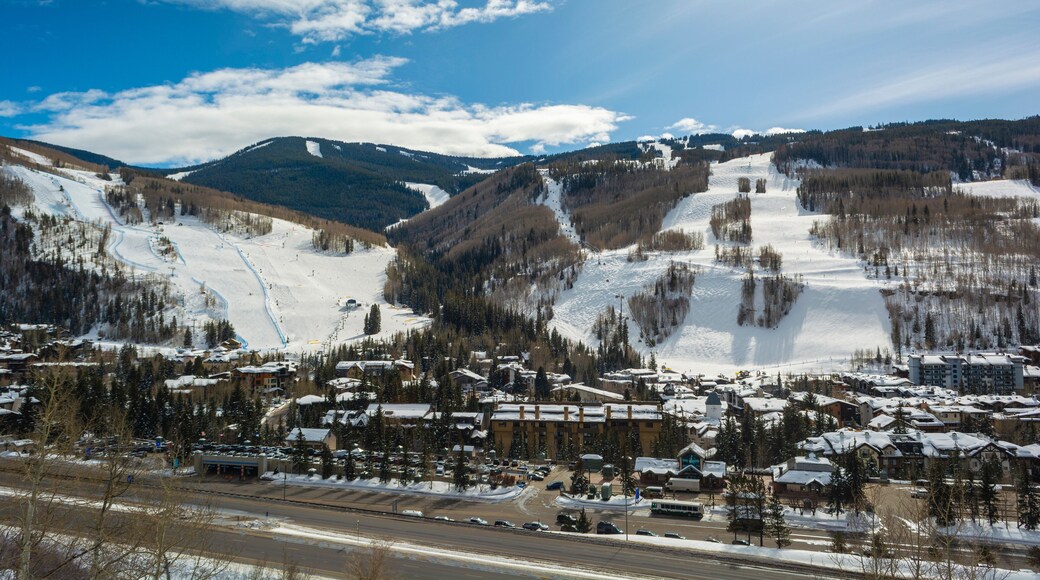 Vail Ski Resort in the Colorado Rocky Mountains