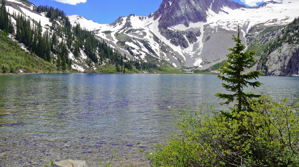 Colorado 14er, Snowmass Mountain, Elk Range, Rocky Mountains