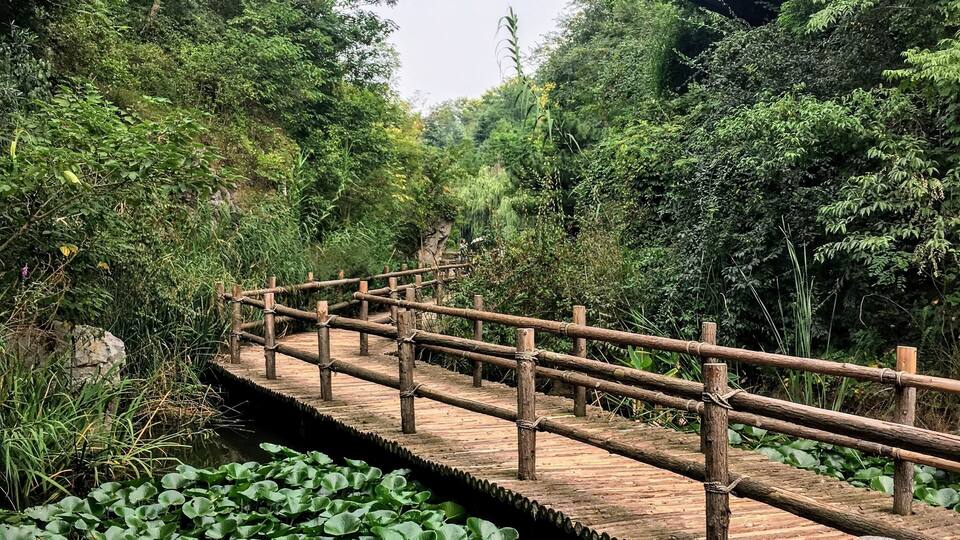 Nice scenic trails in this park not far from downtown.