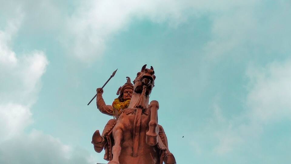 statue of Bajirao peshwa