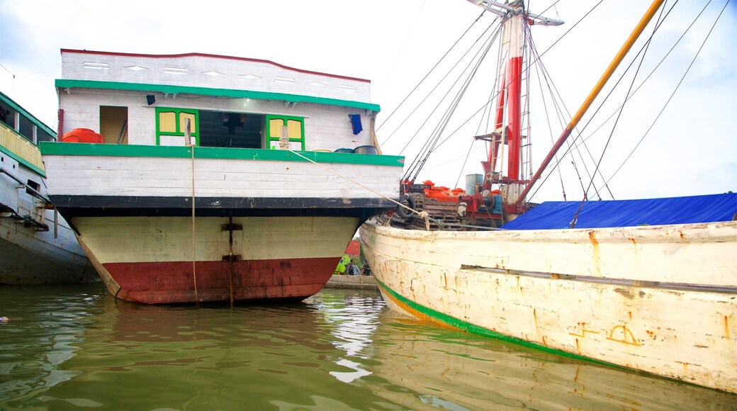 Penjaringan which includes a bay or harbor