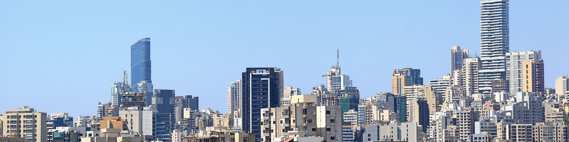 Beirut skyline, Lebanon