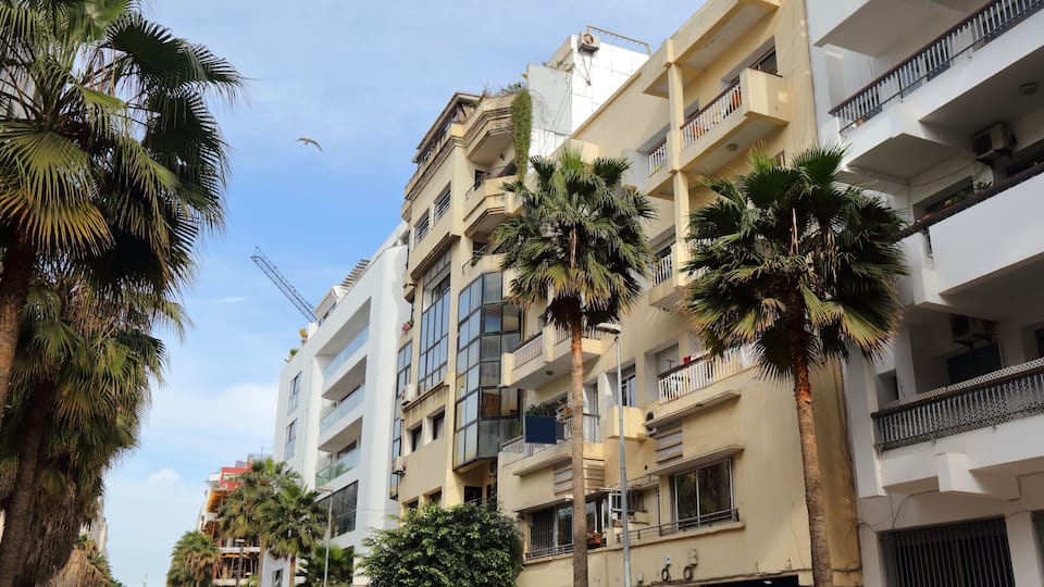 Gauthier district in Casablanca, Morocco