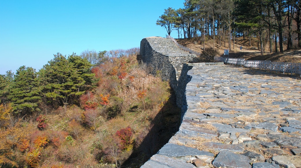 Photograph of Gyejok Fortress at the city of Daejeon, South Korea.