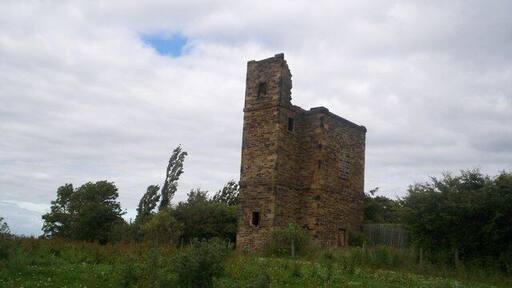 Hoyland Lowe Stand, Hoyland, South Yorkshire, England. A tower built about 1750 for the Marquis of Rockingham of Wentworth Woodhouse. It originally had two storeys but is now partly ruined.