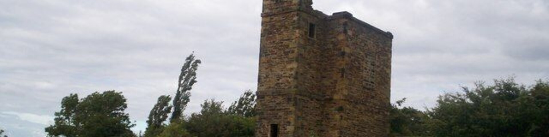 Hoyland Lowe Stand, Hoyland, South Yorkshire, England. A tower built about 1750 for the Marquis of Rockingham of Wentworth Woodhouse. It originally had two storeys but is now partly ruined.