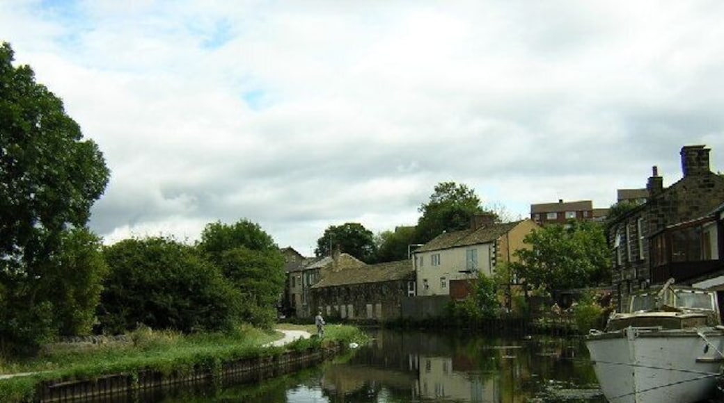 Rodley Bottom. The Leeds to Liverpool Canal passes through the Leeds suburb of Rodley