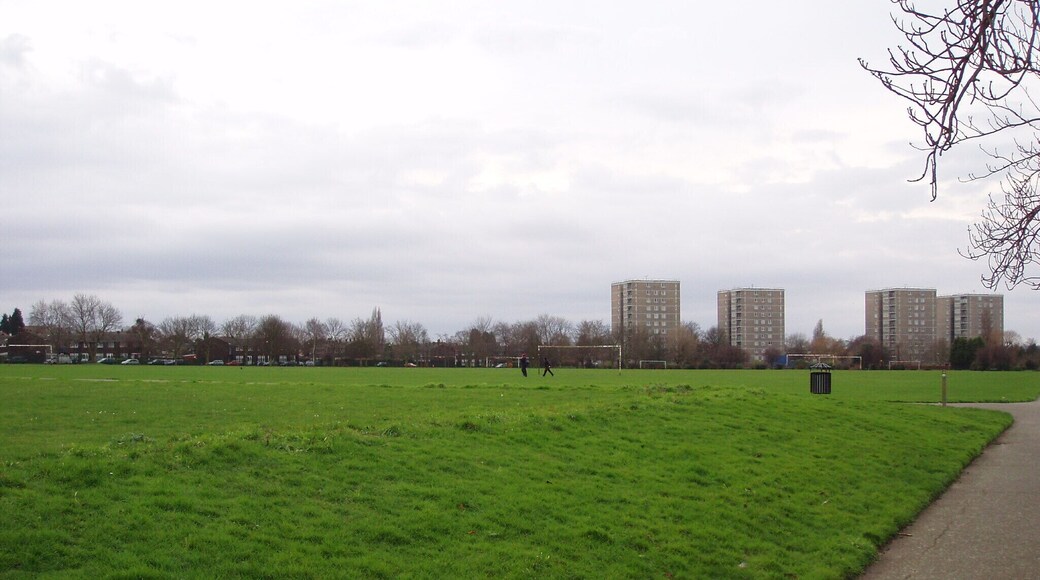 A park, in southeast London. That's it really: nothing special. Photo taken February 2008. Owner: London Borough of Greenwich.