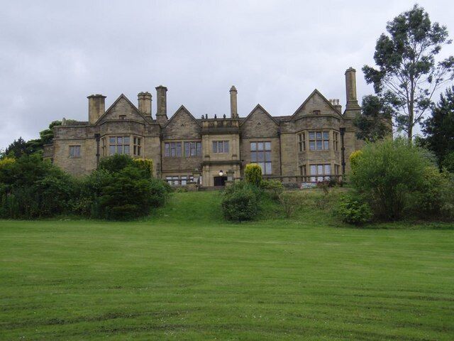 Haworth Art Gallery A view from my old cricket pitch which used to be hidden from the front of the Gallery by thick Rhododendrons.